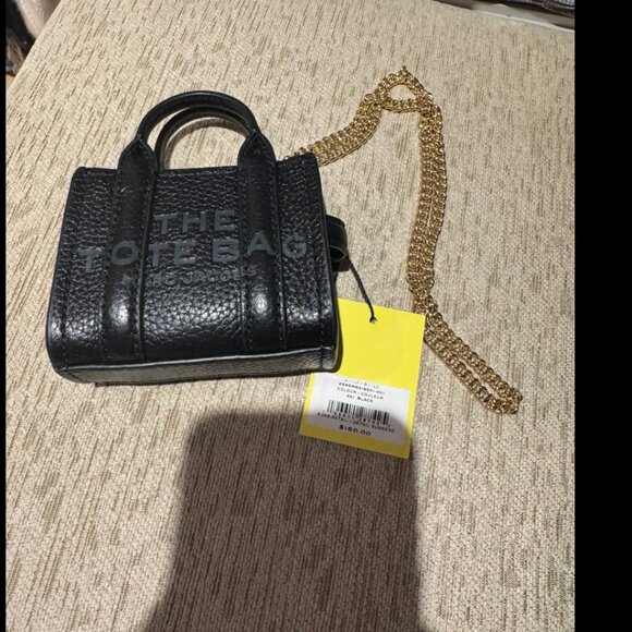 Marc Jacobs Nano Tote Crossbody Bag 'Black' - Picture 4 of 8